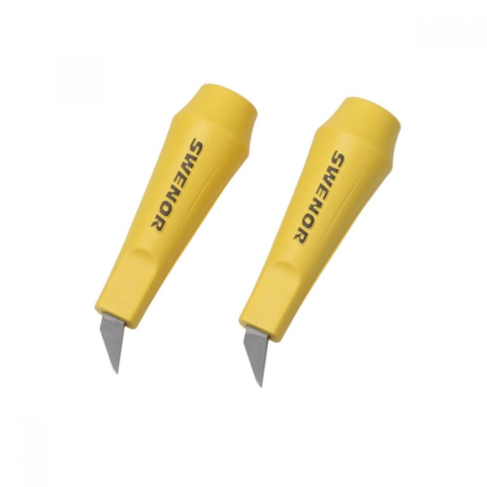 Опора для лыжероллерной палки с твердосплавным наконечником, D=10 mm (желтая)